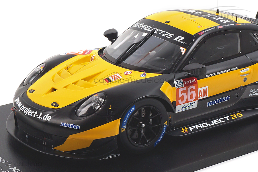 Porsche 911 RSR 24h Le Mans 2018 Bergmeister/Lindsey/Perfetti Spark 1:18 18S396
