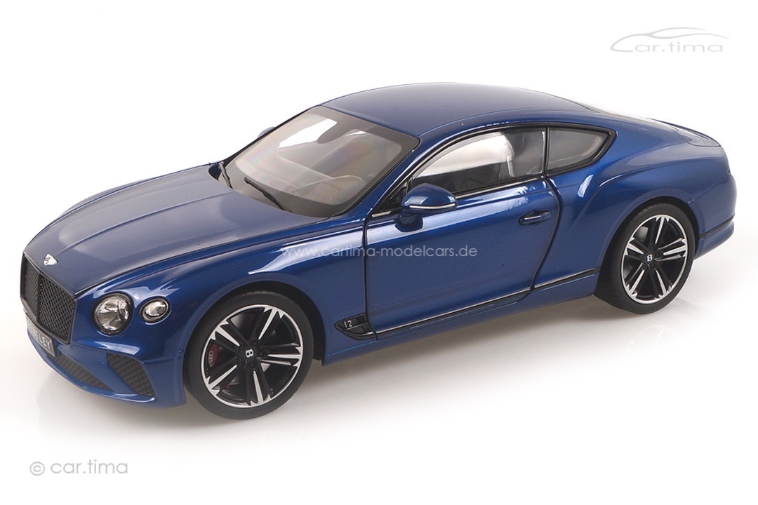 Bentley Continental GT 2018 Sequin Blue Norev 1:18 182787 Bentley Continental GT 2018 Sequin Blue Norev 1:18 182787