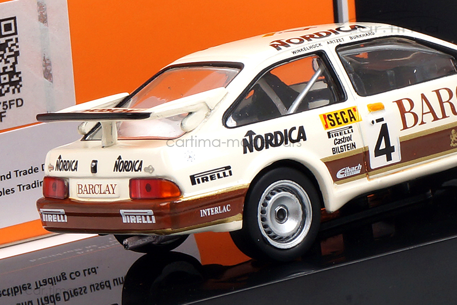 Ford Sierra RS Cosworth 24h Spa 1987 Artzet/Burkhard/Winkelhock IXO 1:43 GTM136 Ford Sierra RS Cosworth 24h Spa 1987 Artzet/Burkhard/Winkelhock IXO 1:43 GTM136