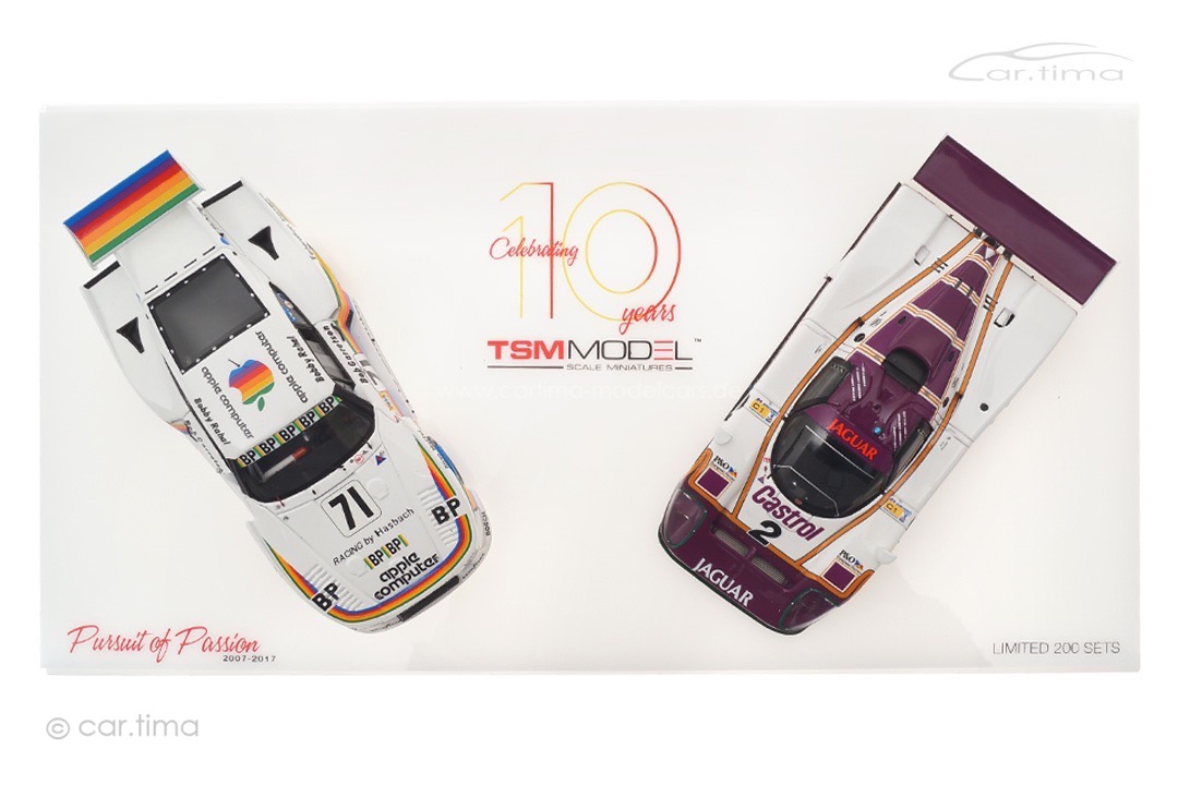 Set 10th Anniversary TSM-Model Porsche 935/Jaguar TSM-Model 1:43 