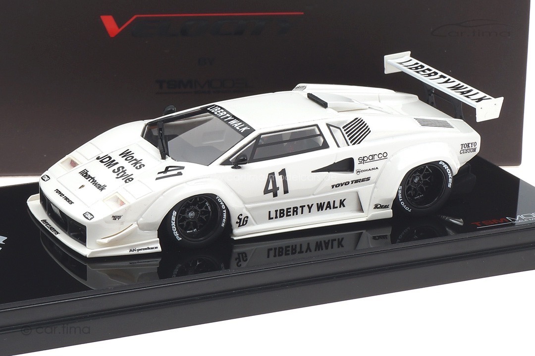 Lamborghini Countach LB Works Tokyo Auto Salon TSM 1:43 TSMV0024 Lamborghini Countach LB Works Tokyo Auto Salon TSM 1:43 TSMV0024