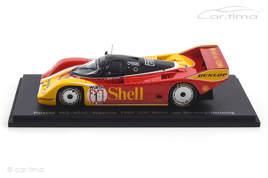 Porsche 962 ADAC Supercup Norisring 1988 Hans-Joachim Stuck Spark 1:43 SAM057 Porsche 962 ADAC Supercup Norisring 1988 Hans-Joachim Stuck Spark 1:43 SAM057