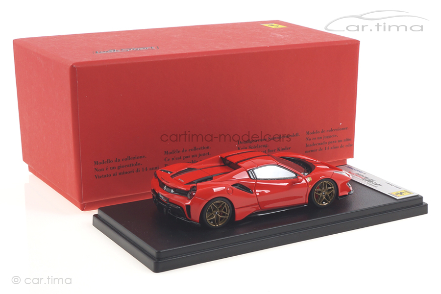 Ferrari 488 Pista Spider Hard Top Rosso Scuderia/Nero Daytona LookSmart 1:43 LS496HTD Ferrari 488 Pista Spider Hard Top Rosso Scuderia/Nero Daytona LookSmart 1:43 LS496HTD