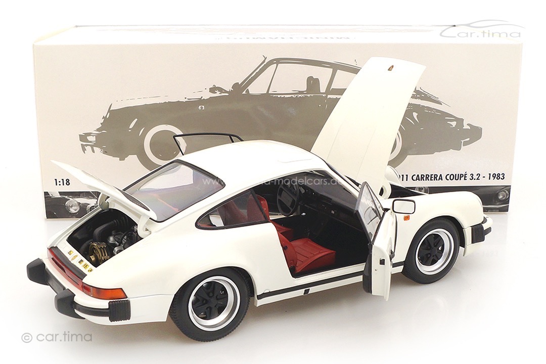 Porsche 911 3.2 Carrera Grandprix-weiß Minichamps 1:18 100063024