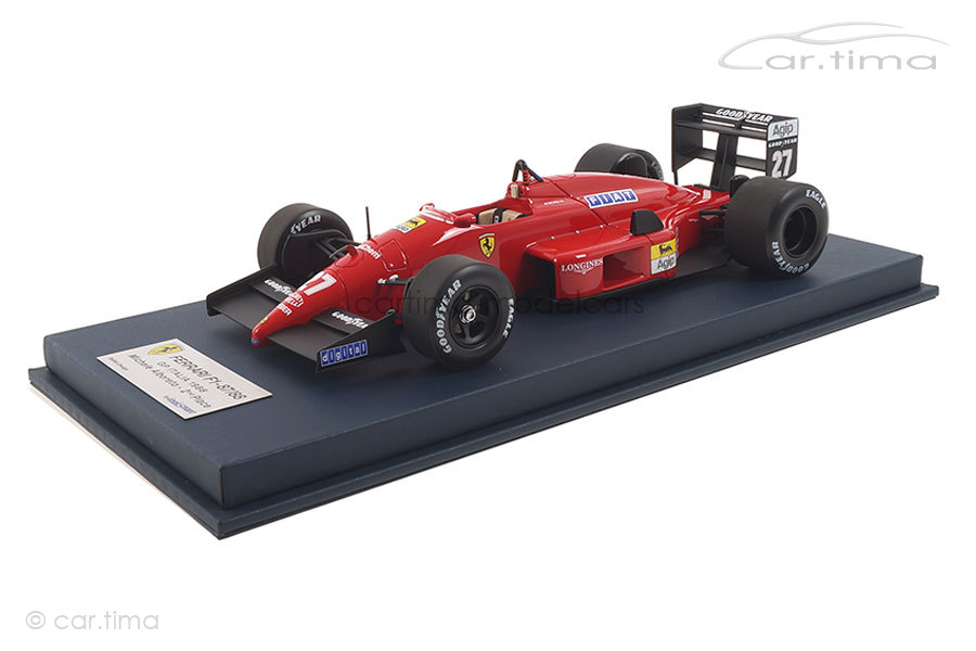 Ferrari F1 87/88 GP Italien 1988 Michele Alboreto LookSmart 1:18 LSF1H09 Ferrari F1 87/88 GP Italien 1988 Michele Alboreto LookSmart 1:18 LSF1H09