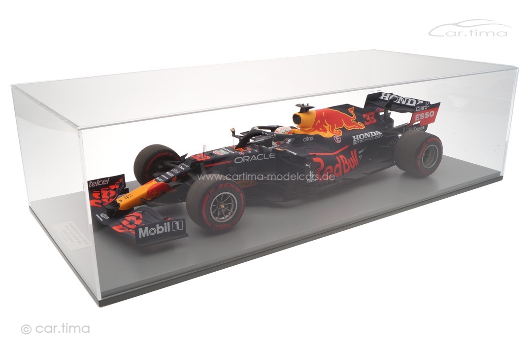 Red Bull Racing RB16B Winner GP Abu Dhabi 2021 Max Verstappen inkl. Vitrine Spark 1:12 12S032 Red Bull Racing RB16B Winner GP Abu Dhabi 2021 Max Verstappen inkl. Vitrine Spark 1:12 12S032