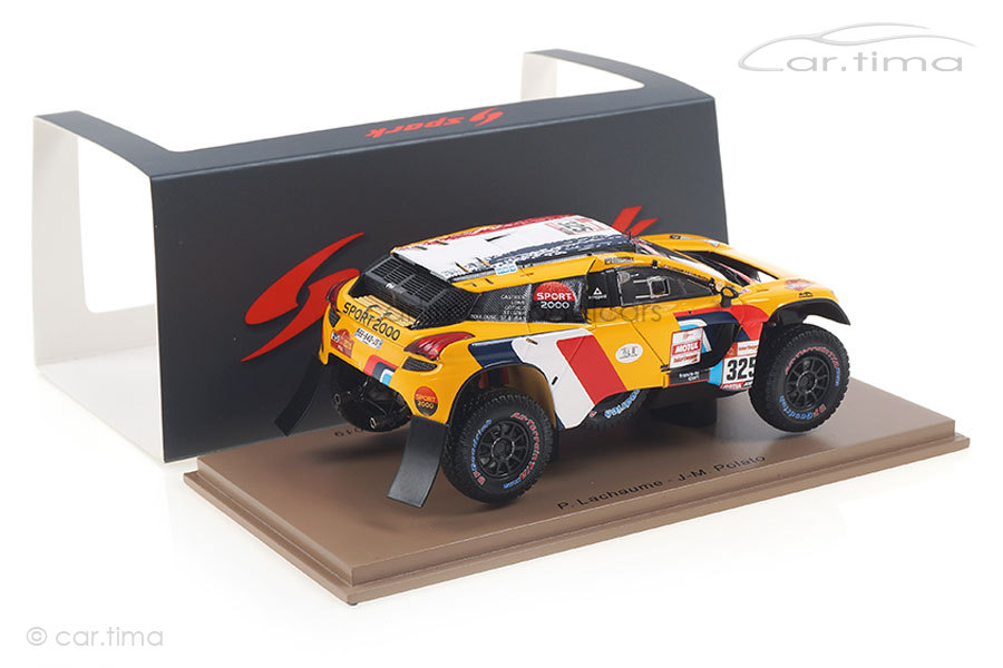 Peugeot 3008 DKR Dakar Rallye 2019 Lachaume/Polato Spark 1:43 S5628 Peugeot 3008 DKR Dakar Rallye 2019 Lachaume/Polato Spark 1:43 S5628