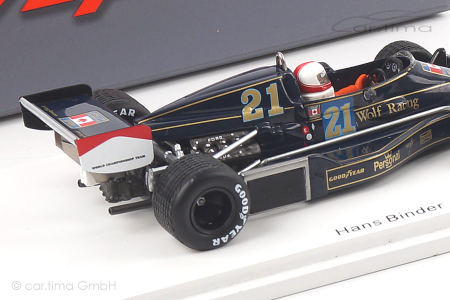Williams FW05 GP Japan 1976 Hans Binder Spark 1:43 S4048
