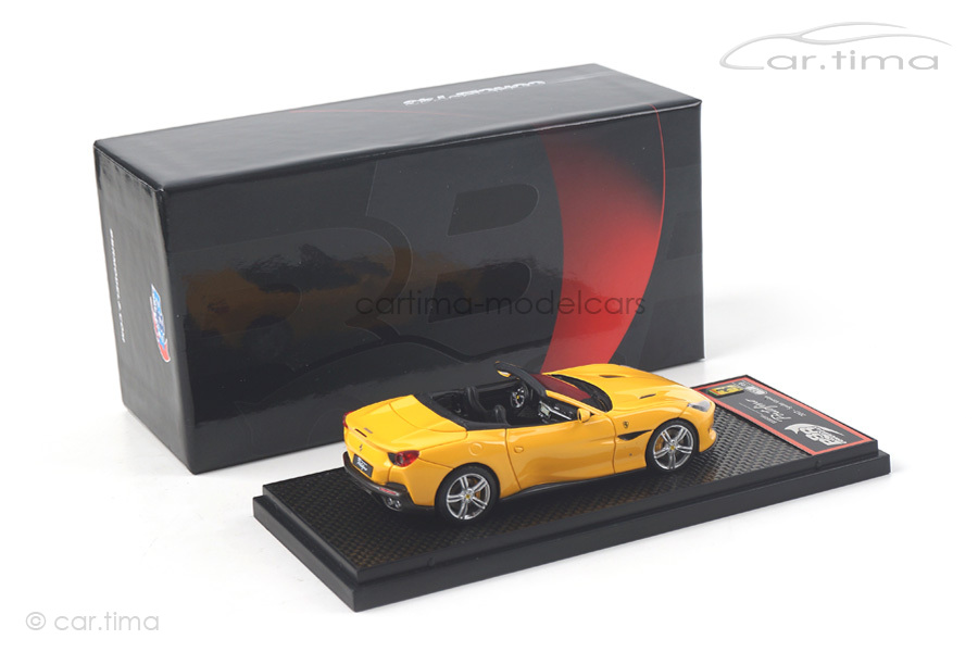 Ferrari Portofino Giallo Modena BBR 1:43 BBRC207C Ferrari Portofino Giallo Modena BBR 1:43 BBRC207C