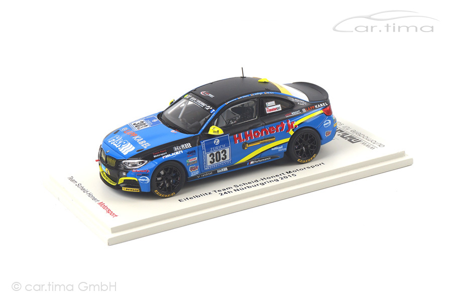 BMW M235i 24h Nürburgring 2015 Schrey/Partl/Weidinger/Ebertz Spark 1:43 MAB029