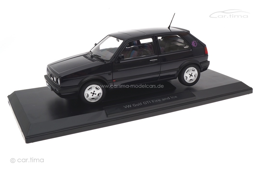 VW Volkswagen Golf II GTI Fire & Ice 1991 Purple met. Norev 1:18 188558