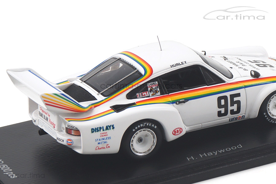Porsche 934/5 Winner Daytona 1977 Hurley Haywood Spark 1:43 US023 Porsche 934/5 Winner Daytona 1977 Hurley Haywood Spark 1:43 US023