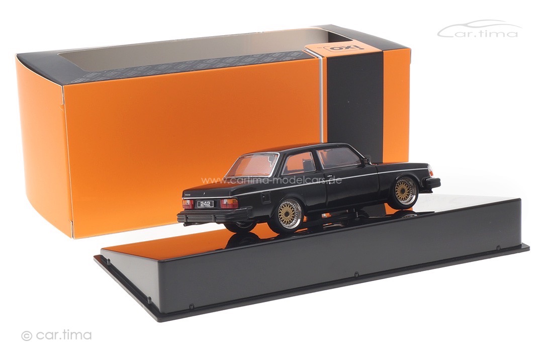 Volvo 242 Custom 1980 schwarz IXO 1:43 MOC311 Volvo 242 Custom 1980 schwarz IXO 1:43 MOC311