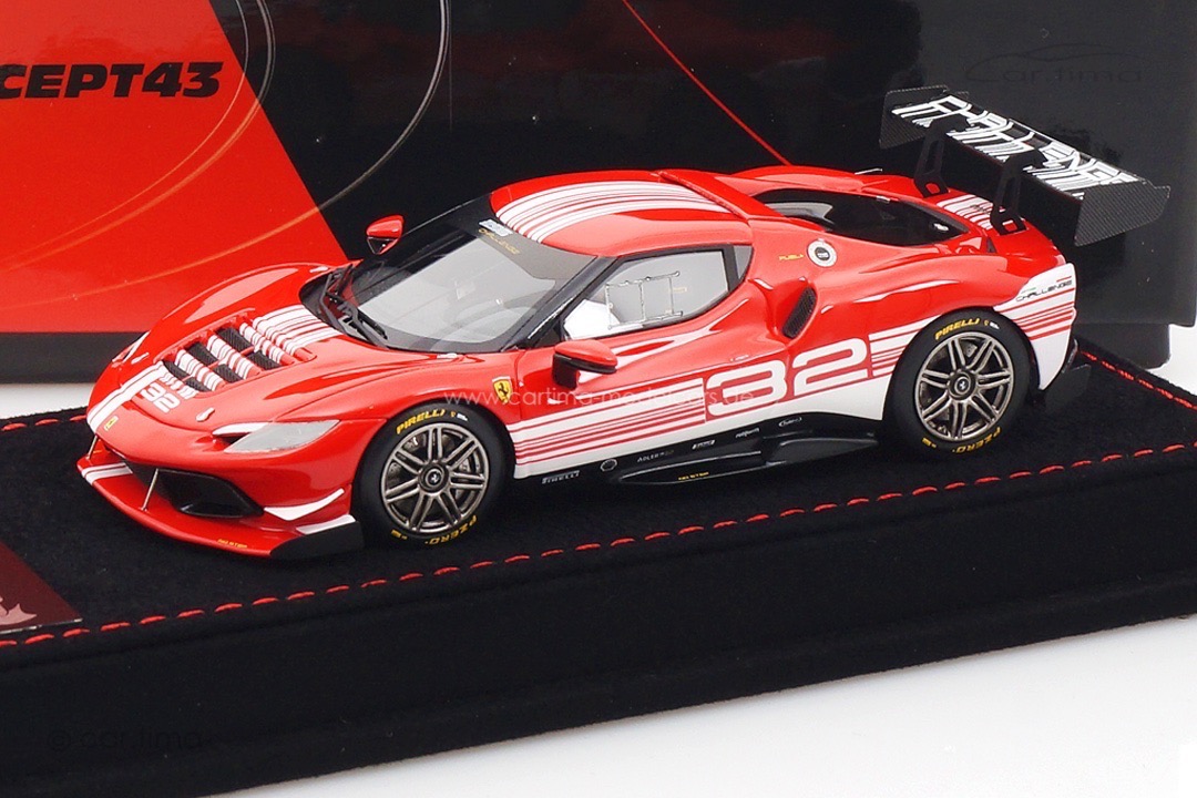 Ferrari 296 Challenge Finali Ferrari Mondiali al Mugello BBR 1:43 BBRC293