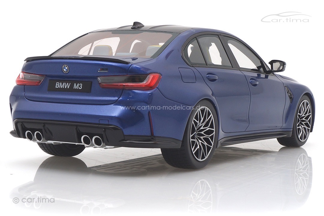 BMW M3 Competition (G80) Portimao Blue met. TopSpeed 1:18 TS0341