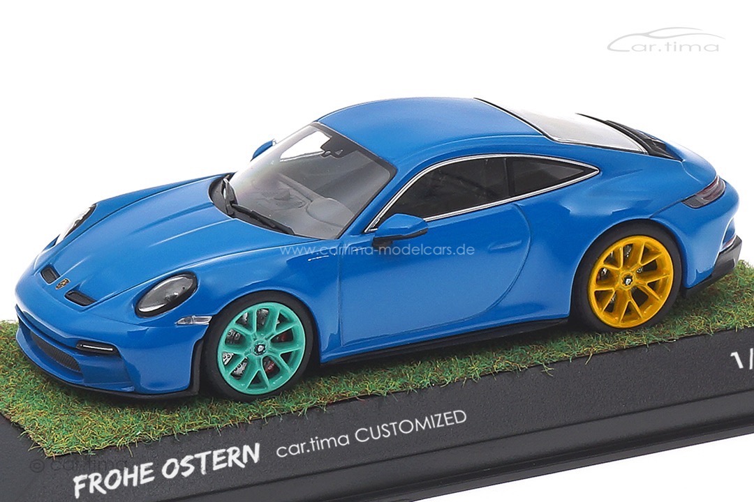 Porsche 911 (992) GT3 Touring Happy Easter 2023 Minichamps car.tima CUSTOMIZED 1:43