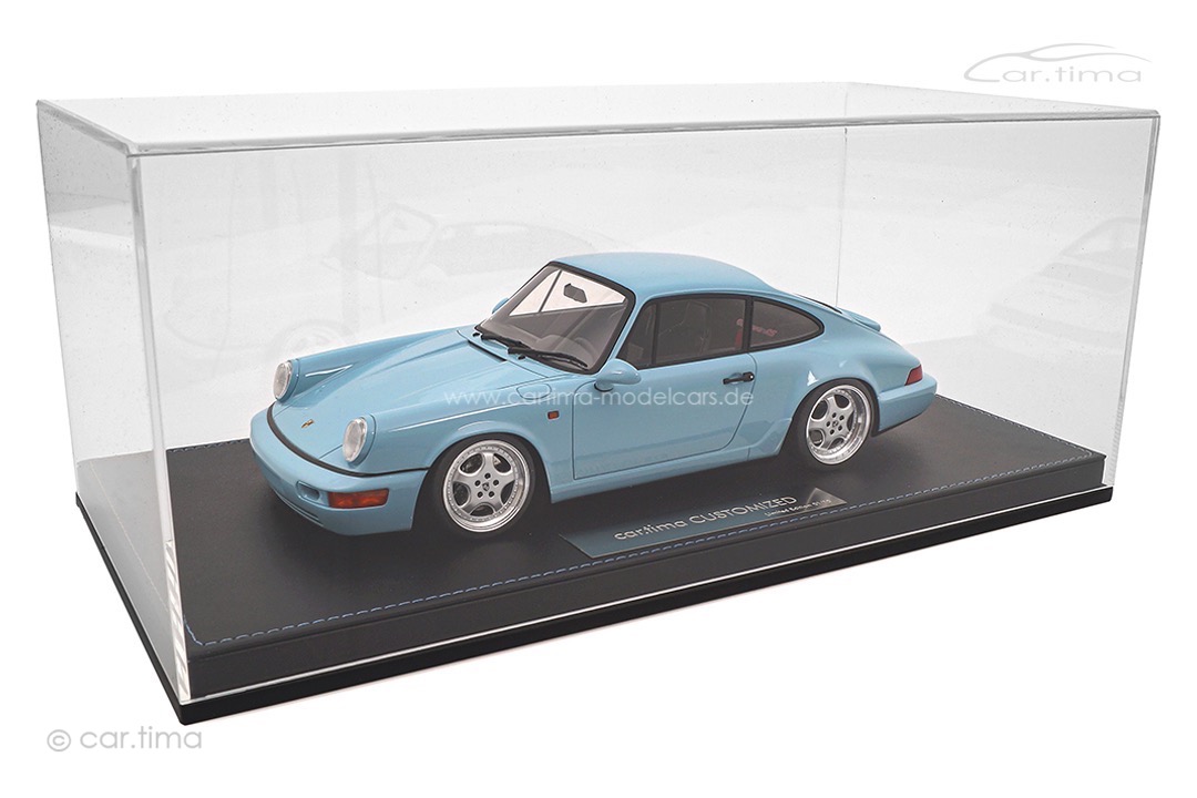 Porsche 911 (964) Carrera RS Gulfblau Speedline Alufelgen car.tima CUSTOMIZED 1:18