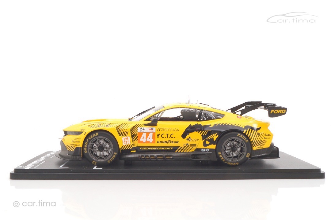 Ford Mustang GT3 24h Le Mans 2024 Hartshorne/Mies/Tuck IXO 1:18 LEGTMUS-LM24044
