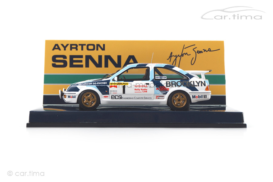 Ford Sierra RS 500 Rally Test 1986 Ayrton Senna Minichamps 1:43 540864399 Ford Sierra RS 500 Rally Test 1986 Ayrton Senna Minichamps 1:43 540864399