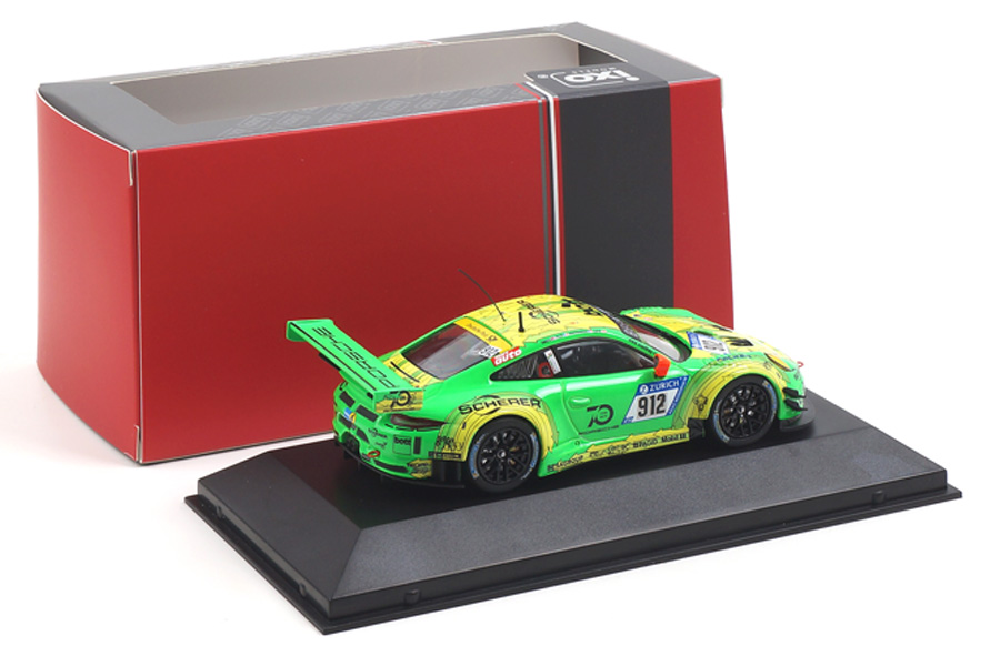 Porsche 911 (991) GT3 R 24h Nürburgring 2018 Lietz/Pilet/Makowiecki/Tandy IXO 1:43 CMR43012 Porsche 911 (991) GT3 R 24h Nürburgring 2018 Lietz/Pilet/Makowiecki/Tandy IXO 1:43 CMR43012