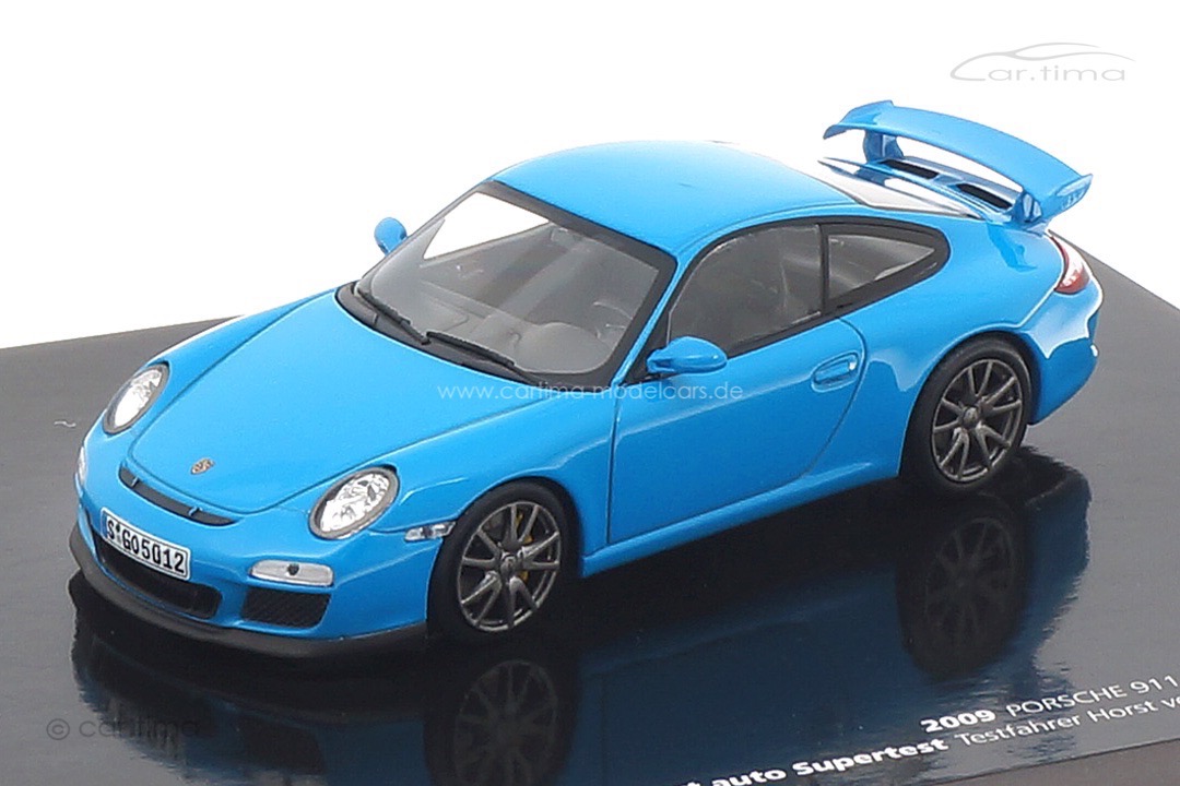 Porsche 911 (997 II) GT3 25th Anniversary 1999-2024 Miami Blue Minichamps 1:43 400068025 Porsche 911 (997 II) GT3 25th Anniversary 1999-2024 Miami Blue Minichamps 1:43 400068025