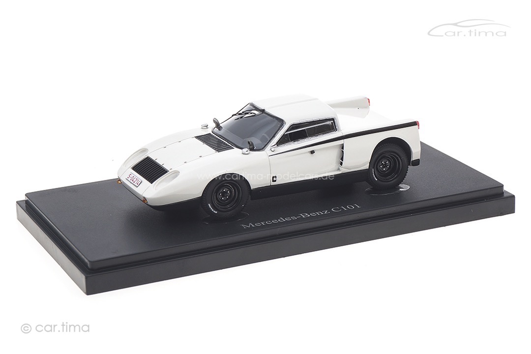 Mercedes-Benz C101 Prototyp 1969 weiß Autocult 1:43 06049 Mercedes-Benz C101 Prototyp 1969 weiß Autocult 1:43 06049