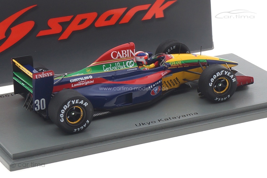 Venturi Larrousse LC92 GP Süd Afrika 1992 Ukyo Katayama Spark 1:43 S6967
