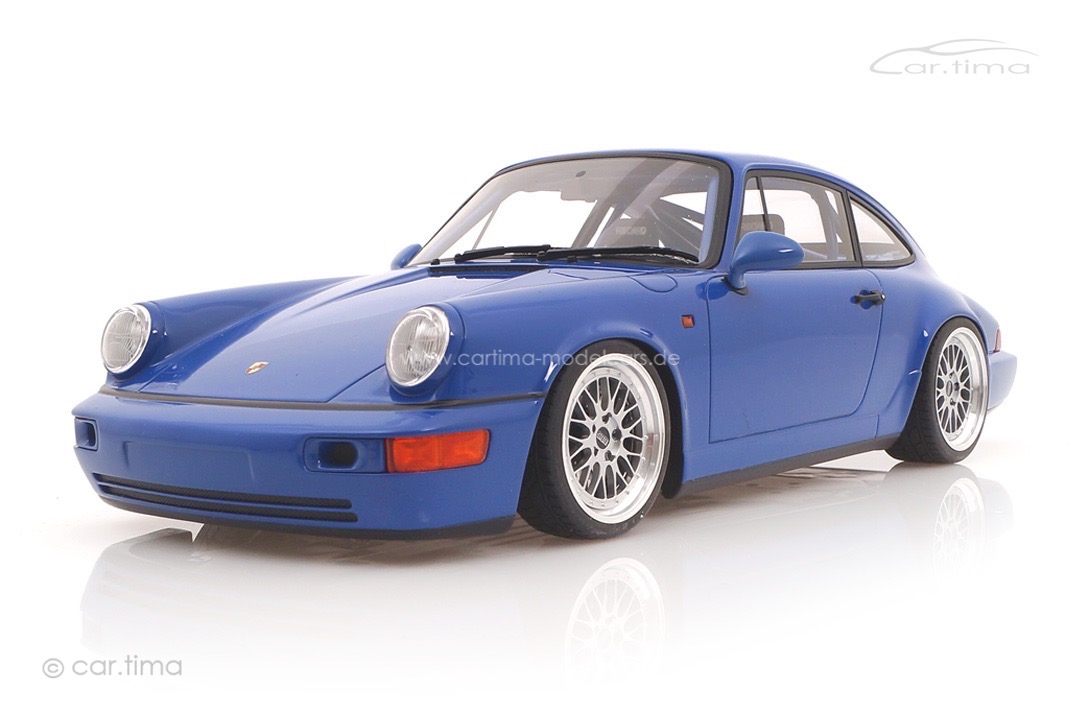 Porsche 911 (964) Carrera RS N/GT maritimblau BBS LeMans Alufelgen car.tima CUSTOMIZED 1:18