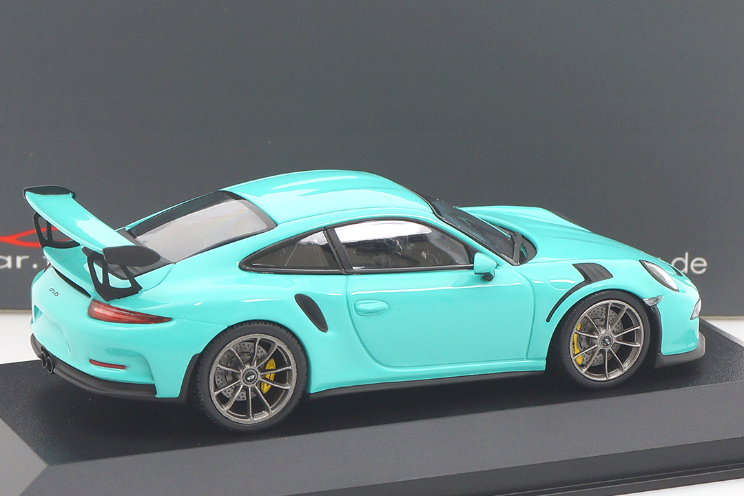 Porsche 911 (991) GT3 RS Mintgrün Minichamps 1:43 CA04316080