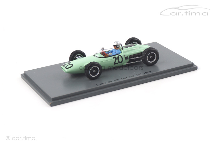 Lotus 24 GP Deutschland 1963 Jim Hall Spark 1:43 S4825 Lotus 24 GP Deutschland 1963 Jim Hall Spark 1:43 S4825