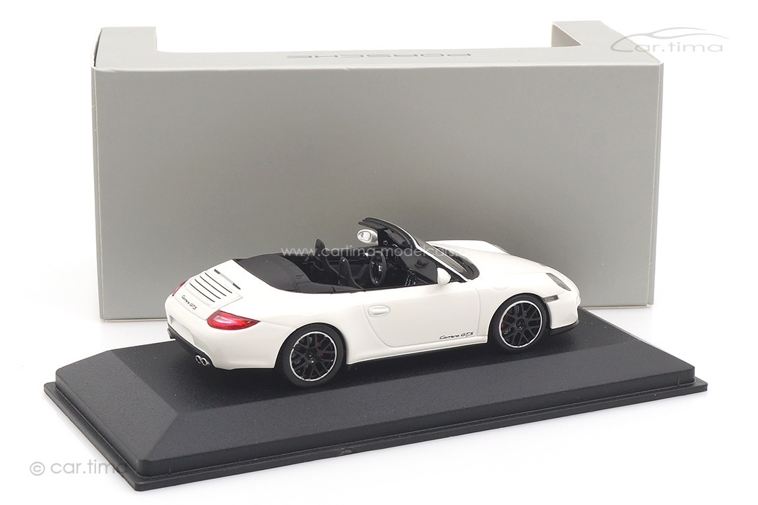 Porsche 911 (997 II) Carrera GTS Cabriolet Carraraweiß Minichamps 1:43 WAP0200210B