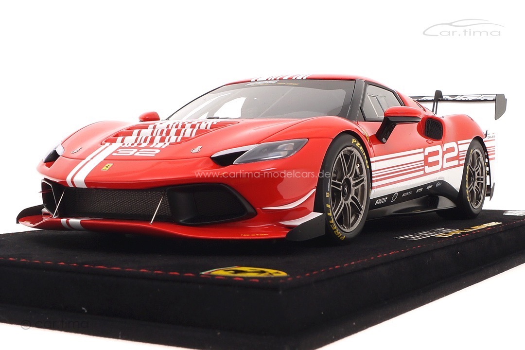 Ferrari 296 Challenge Launch Version 2023 BBR 1:18 P18242 Ferrari 296 Challenge Launch Version 2023 BBR 1:18 P18242
