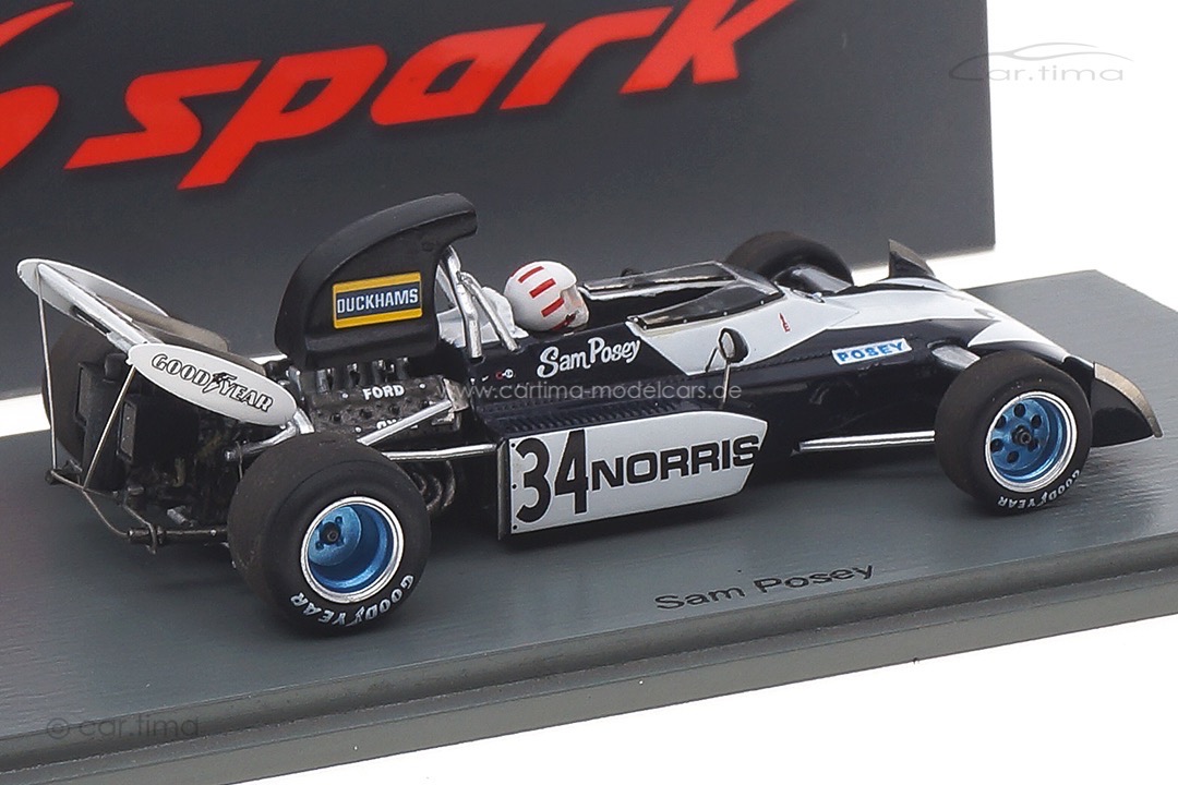 Surtees TS9B GP USA 1972 Sam Posey Spark 1:43 S3997 Surtees TS9B GP USA 1972 Sam Posey Spark 1:43 S3997