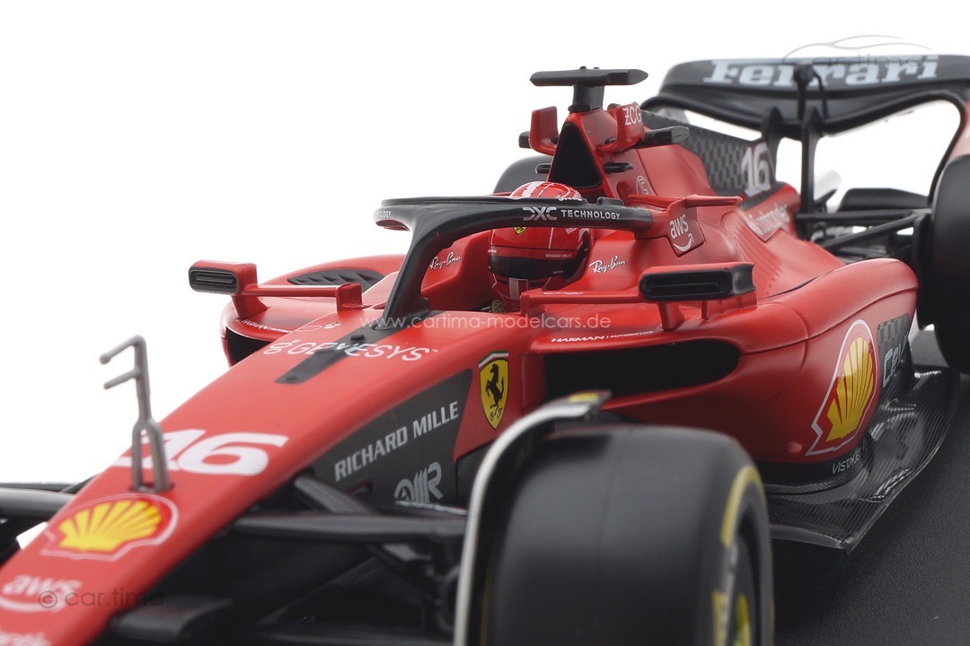 Ferrari SF23 GP 2023 Charles Leclerc Bburago 1:18 18-16812LE Ferrari SF23 GP 2023 Charles Leclerc Bburago 1:18 18-16812LE