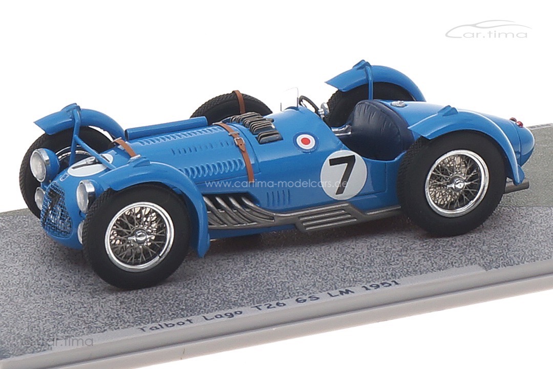 Talbot Lago T26 GS 24h Le Mans 1951 Bizarre 1:43 BZ557 Talbot Lago T26 GS 24h Le Mans 1951 Bizarre 1:43 BZ557