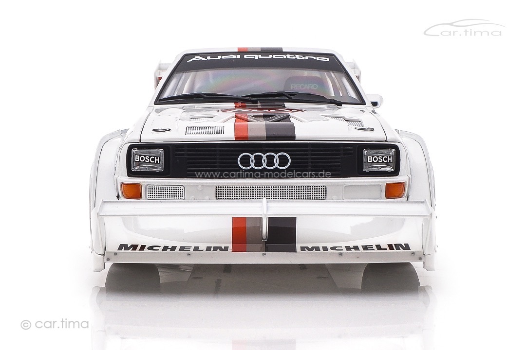 Audi Sport quattro S1 Winner Pikes Peak 1987 Walter Röhrl AUTOart 1:18 88700 Audi Sport quattro S1 Winner Pikes Peak 1987 Walter Röhrl AUTOart 1:18 88700