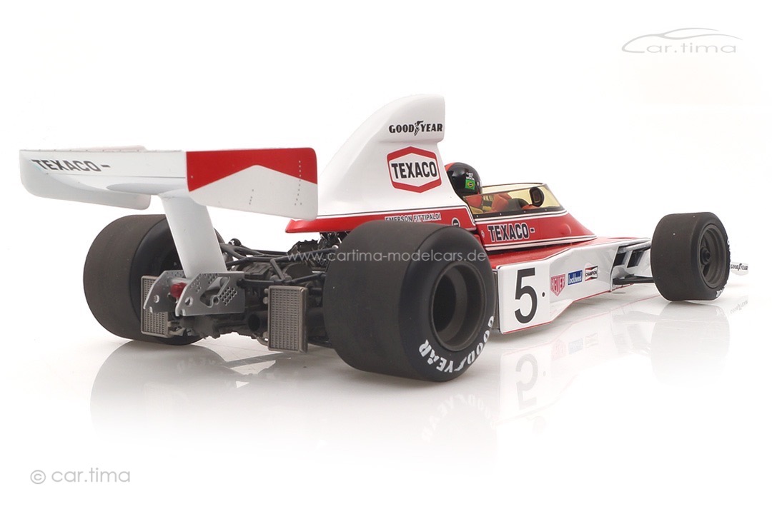 McLaren Ford M23 World Champion 1974 Emerson Fittipaldi Minichamps 1:18 186740005 McLaren Ford M23 World Champion 1974 Emerson Fittipaldi Minichamps 1:18 186740005
