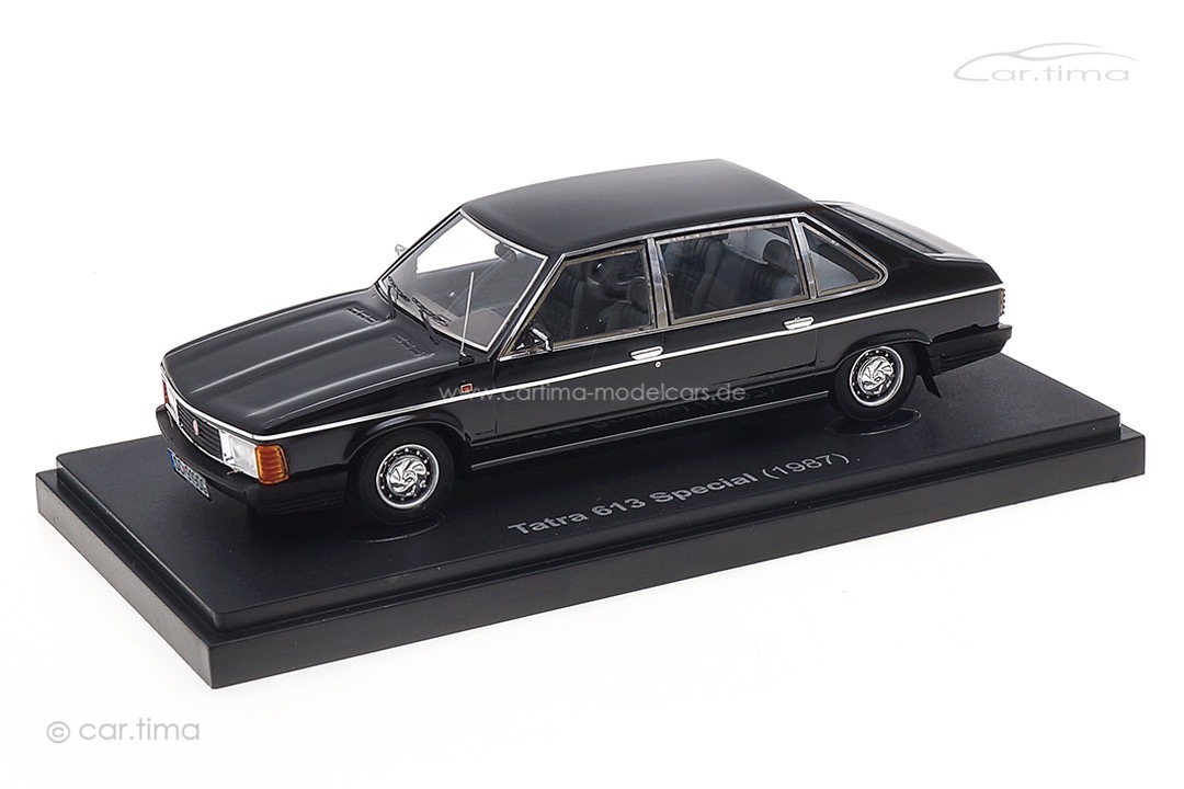 Tatra 613 Special 1987 schwarz autocult 1:43 90167 Tatra 613 Special 1987 schwarz autocult 1:43 90167