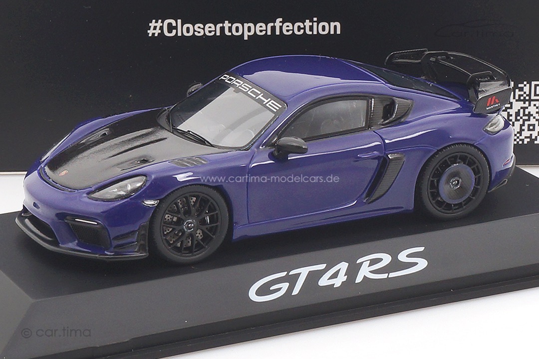 Porsche 718 Cayman GT4 RS Ultraviolett Spark 1:43 WAP0206030TCAY
