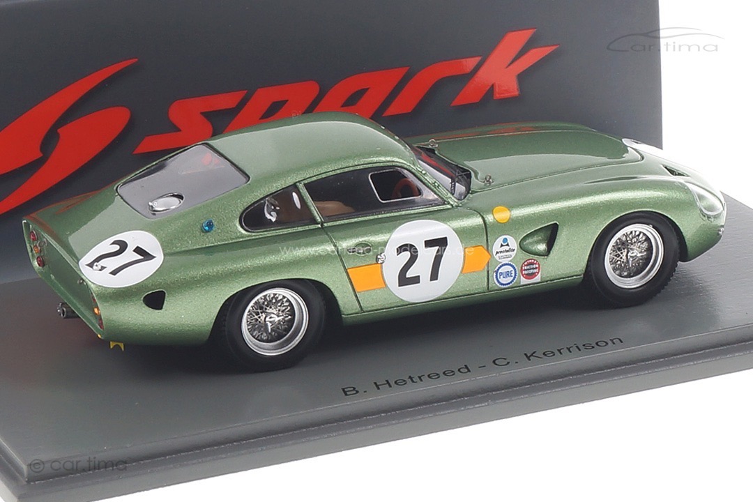 Aston Martin DP214 2000 km Daytona 1964 Hetreed/Kerrison Spark 1:43 S3685 Aston Martin DP214 2000 km Daytona 1964 Hetreed/Kerrison Spark 1:43 S3685