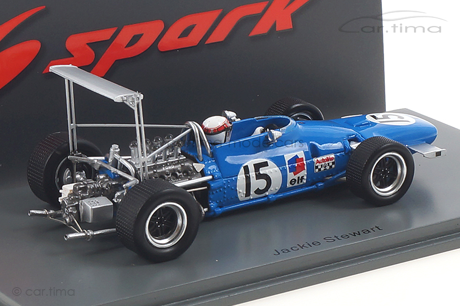 Matra MS10 Winner GP USA 1968 Jackie Stewart Spark 1:43 S7182