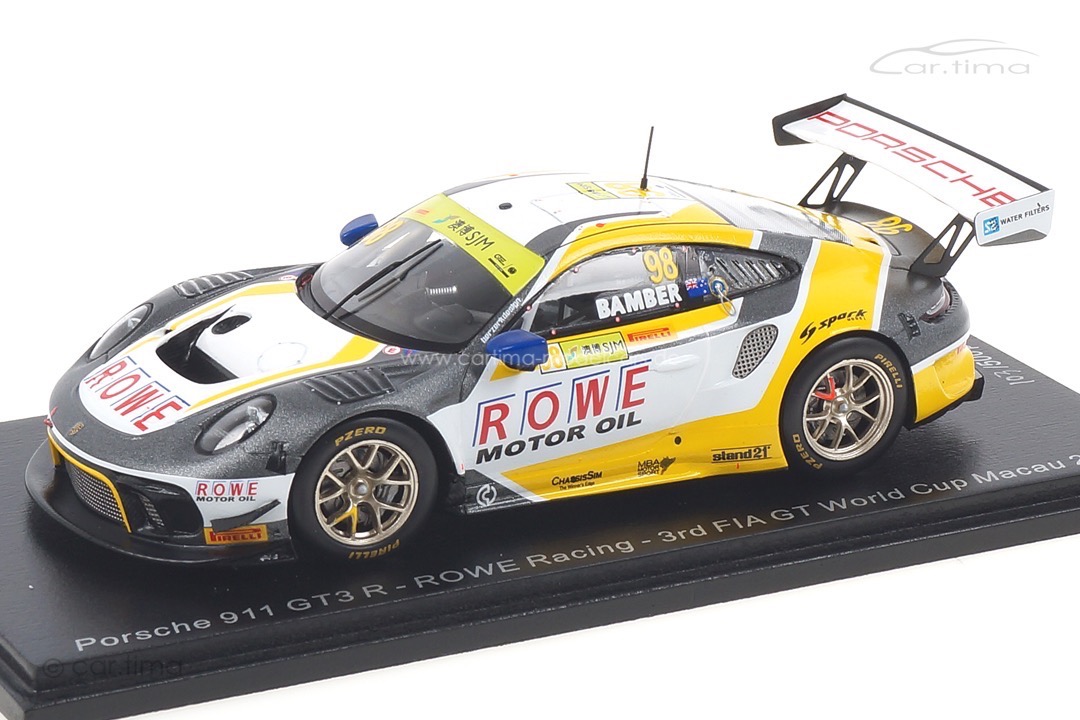 Porsche 911 GT3 R Macau 2019 Earl Bamber Spark 1:43 SA211