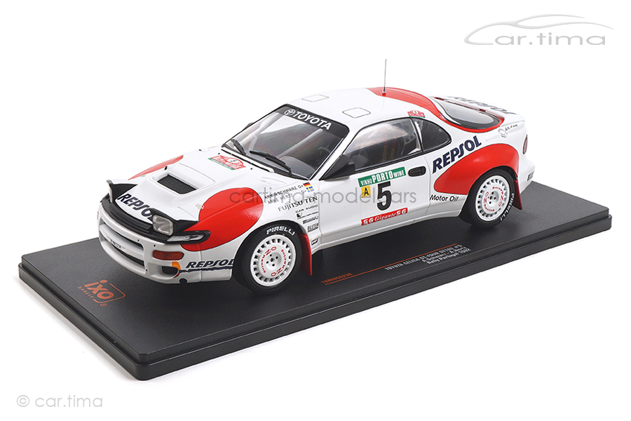 Toyota Celica GT-Four Rallye Portugal 1992 Schwarz/Hertz IXO Models 1:18 18RMC023C Toyota Celica GT-Four Rallye Portugal 1992 Schwarz/Hertz IXO Models 1:18 18RMC023C