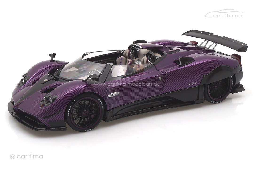 Pagani Zonda HP Barchetta Carbon purple LCD 1:18 LCD18009-PU