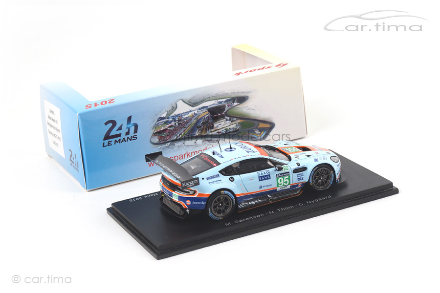 Aston Martin Vantage 24h Le Mans 2015 Nygaard/Thiim/Sorensen Spark 1:43 S4665
