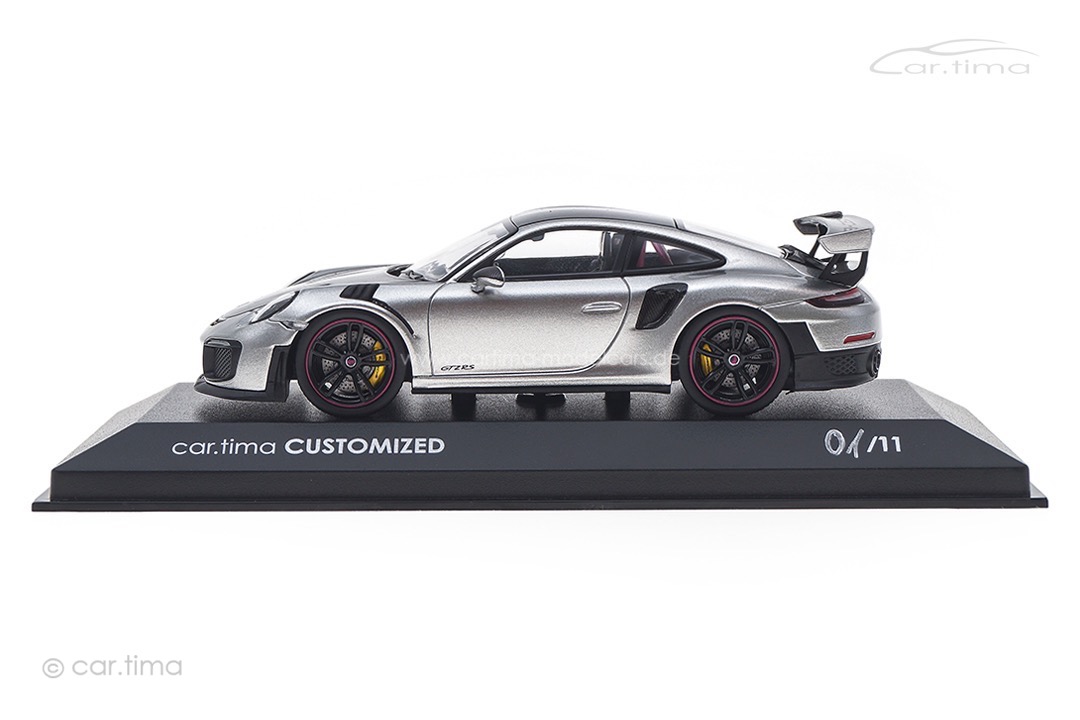 Porsche 911 GT2 RS "Bespoke" mit TECHART Formula IV Race Minichamps car.tima CUSTOMIZED 1:43