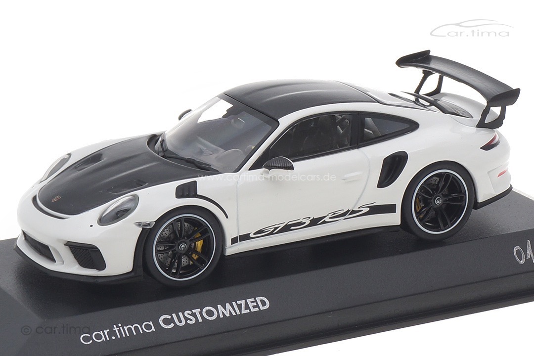 Porsche 911 GT3 RS "Bespoke" mit TECHART Formula IV Race Minichamps car.tima CUSTOMIZED 1:43