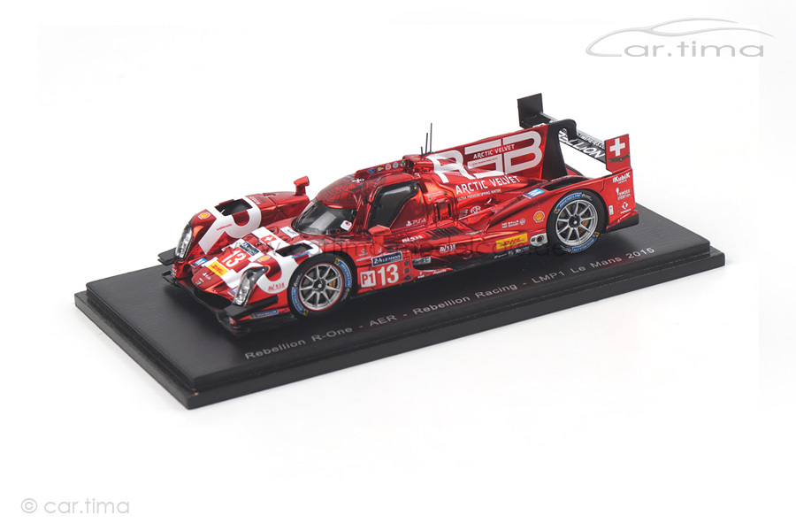 Rebellion R-One-AER 24h Le Mans 2015 Abt/Imperatori/Kraihamer Spark 1:43 S4637
