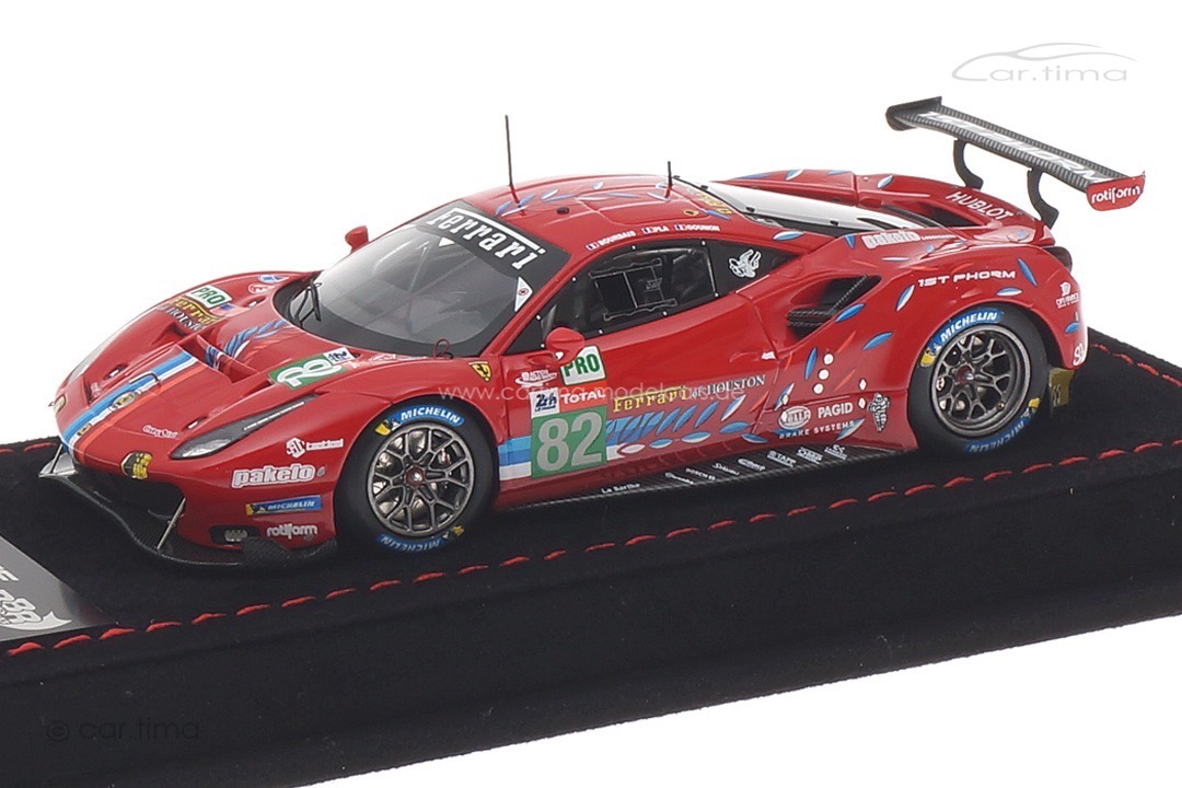 Ferrari 488 GTE Evo 24h Le Mans 2020 Bourdais/Gounon/Pla BBR 1:43 BBRC254 Ferrari 488 GTE Evo 24h Le Mans 2020 Bourdais/Gounon/Pla BBR 1:43 BBRC254