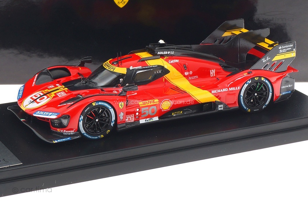 Ferrari 499P Sebring 2023 Fuoca/Molina/Nielsen BBR 1:43 CS003 Ferrari 499P Sebring 2023 Fuoca/Molina/Nielsen BBR 1:43 CS003